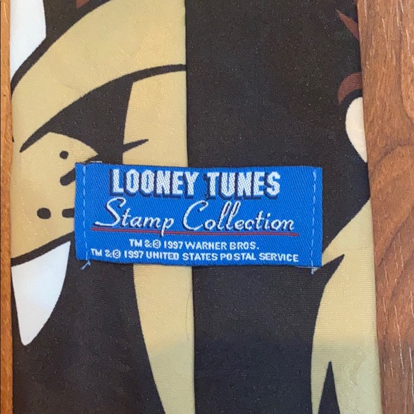 š“Tasmanian Devil Tieš„Stamp Collection 1997 NWOT - Picture 3 of 3